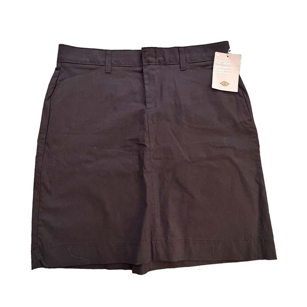 New DICKIES Stretch Twill Skirt Womens Sz 8 Classic NWT Capsule